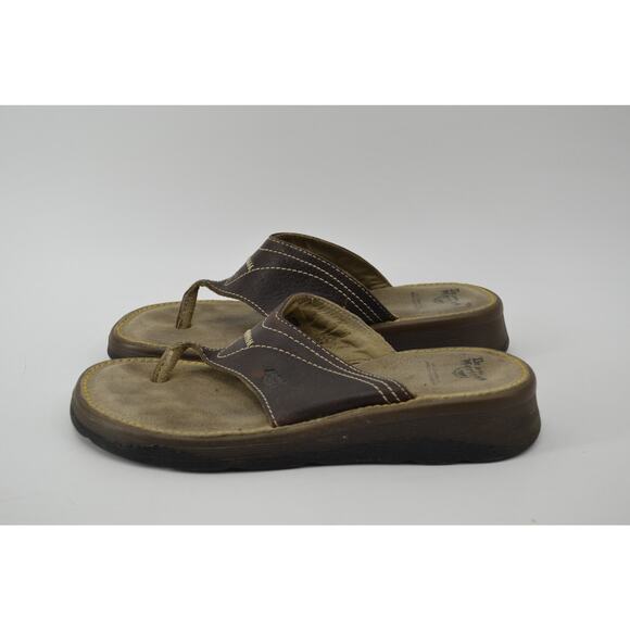 Dr Martens Thong Sandals Leather Men\'s Flip Flop 5A54 Size 7 main image 5